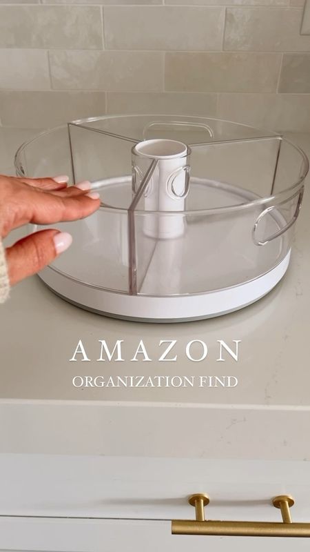 My favorite Amazon Lazy Susan with removable compartments is on sale for under $20!
Love using these to organize my medicine cabinet  

#LTKsalealert #LTKhome #LTKfindsunder50
