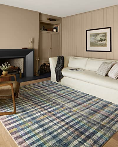 Loloi Chris Loves Julia Humphrey Collection HUM-04 Plum/Multi 3'-6'' x 5'-6'', .38" Pile Height, Accent Rug feat. CloudPile | Amazon (US)