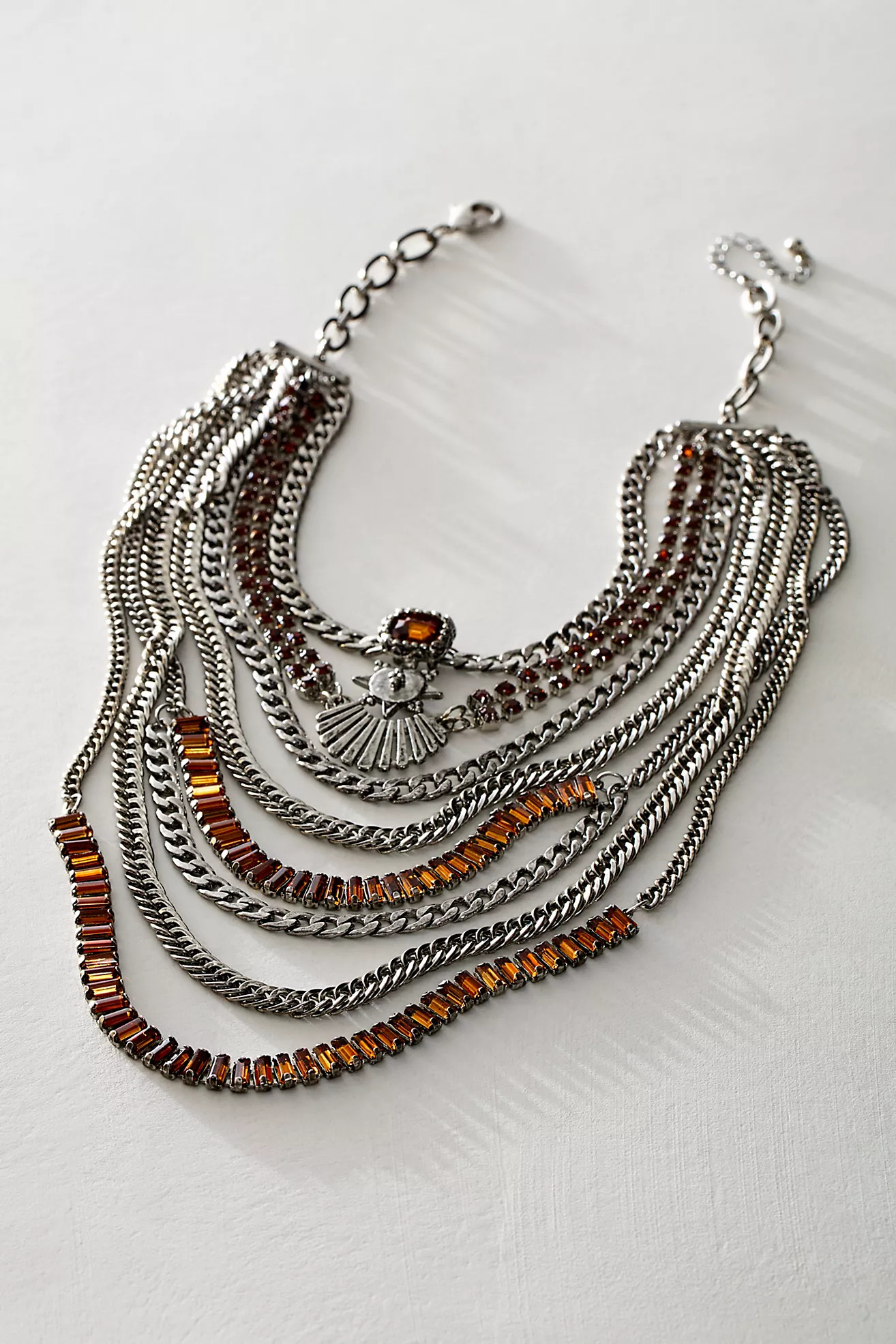 The Pistols Stacked Chain Choker | Free People (Global - UK&FR Excluded)