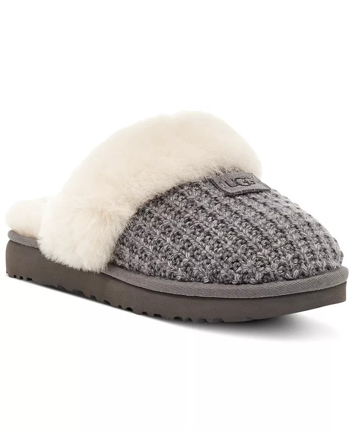 Women's Cozy Faux-Shearling Slippers | Macys (US)