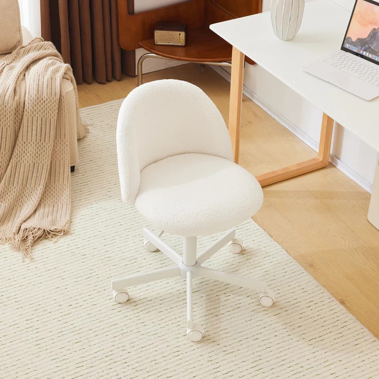 Task Chair Office Desk Chair Make Up Chair With Wheels | Wayfair North America