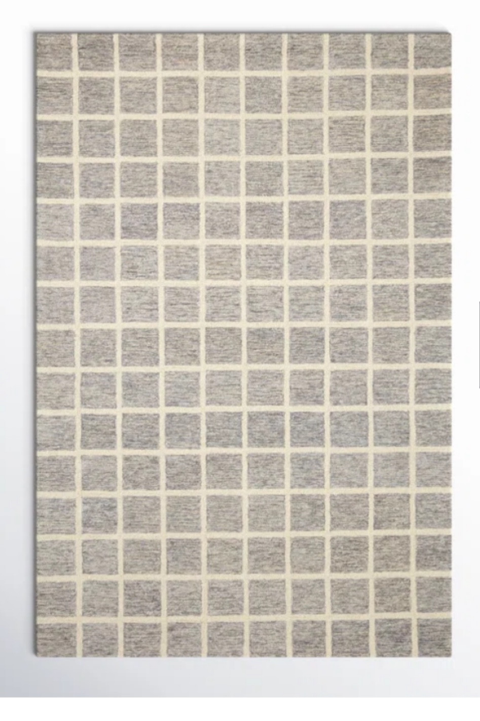 Perfect gray/ivory rug 