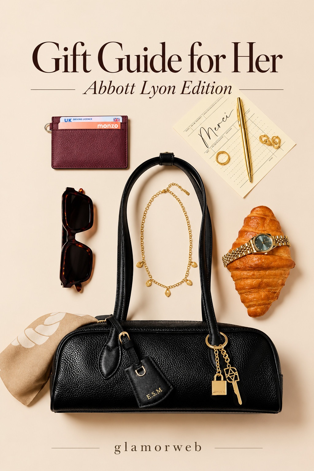 The ultimate gift guide for her, Abbott Lyon edition! 🎁✨ Okay, these finds are seriously SO good! From chic everyday handbags and gorgeous gold jewelry to timeless watches and personalized accessories, everything feels so classy and effortlessly luxe. 🤎 Whether you're shopping for your mom, sister, bestie, girlfriend, or just adding a few things to your own Christmas wish list, these are the kind of gifts she'll actually love and use all year long! Perfect for holiday gifting, birthdays, and those little treat-yourself moments. Save this for your holiday shopping inspo! 🎄🛍️
#AbbottLyon #AbbottLyonFinds #GiftGuideForHer #HolidayGiftGuide #ChristmasGiftsForHer #LuxuryGiftsForHer #AffordableLuxury #PersonalizedJewelry #GoldJewelry #HandbagLover #JewelryGiftIdeas #GiftsForWomen #ChristmasGiftIdeas #HolidayGiftIdeas #GiftsForMom #GiftsForSister #GiftsForBestFriend #ChristmasWishlist #HolidayShopping #LTKGiftGuide #LTKHoliday #LTKFinds #GiftIdeasForHer #StockingStufferIdeas 

 #LTKSeasonal #LTKU #LTKSaleAlert