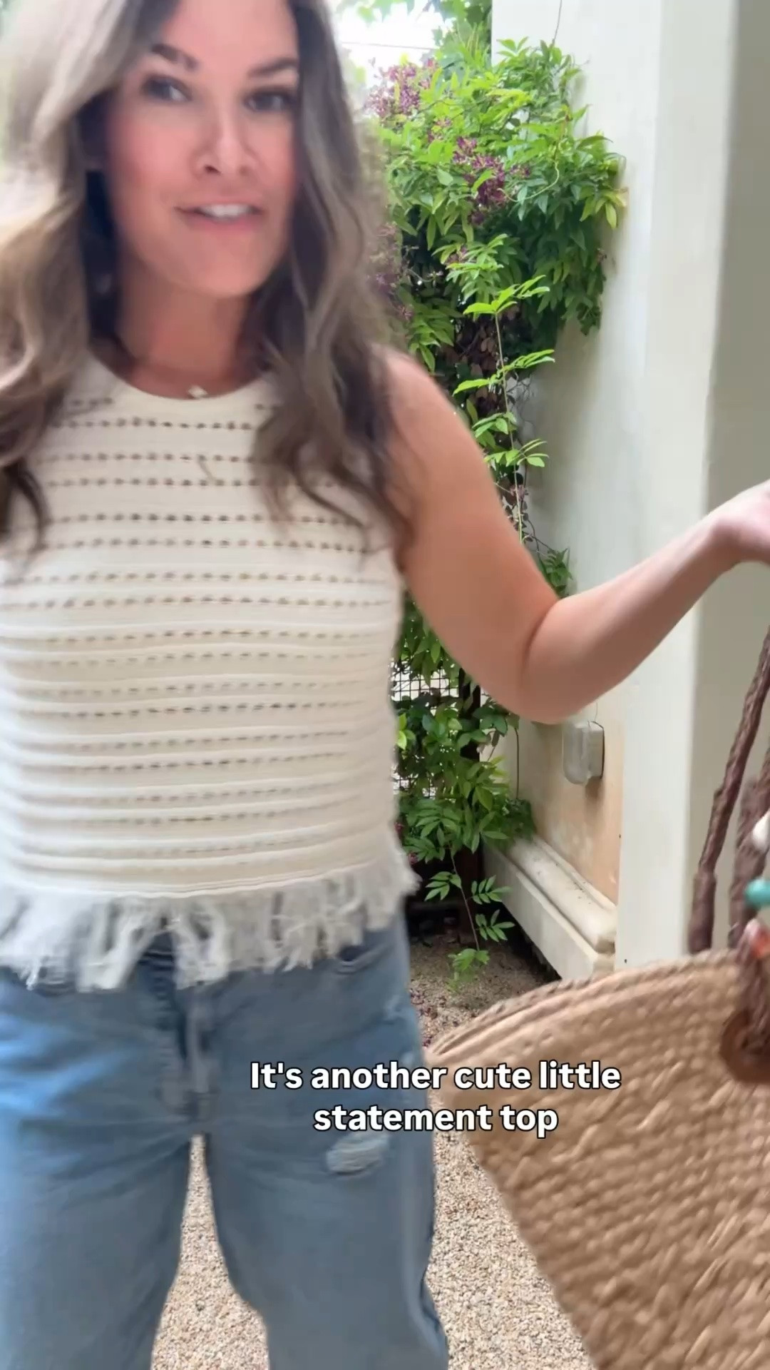 This top immediately caught my eye 🤍 The texture and fringe detail make it feel so elevated, but it’s still easy enough to throw on with your favorite jeans for an everyday summer look.

#LTKdayinmylife #LTKgrwm #LTKvlog