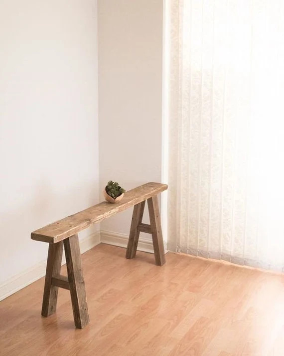 Antique Wooden bench - Old Wooden benches - Rustic benches- vintage weathered wooden furniture | Etsy (US)