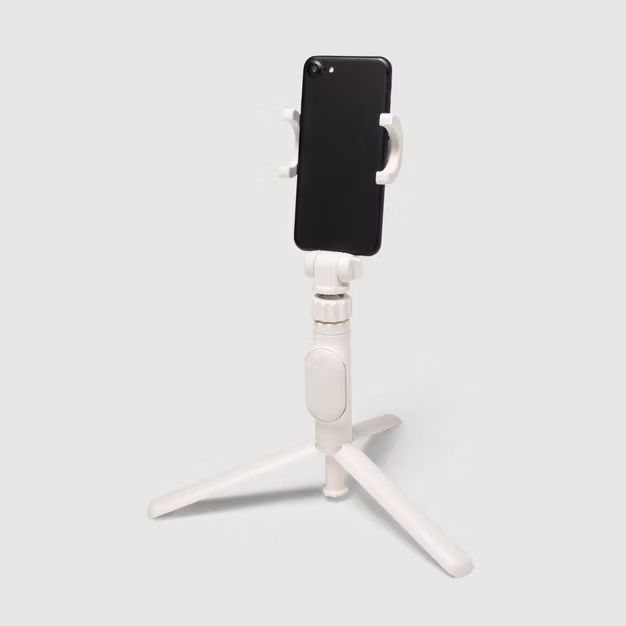 heyday™ Desktop Tripod + Phone Mount - Stone White | Target