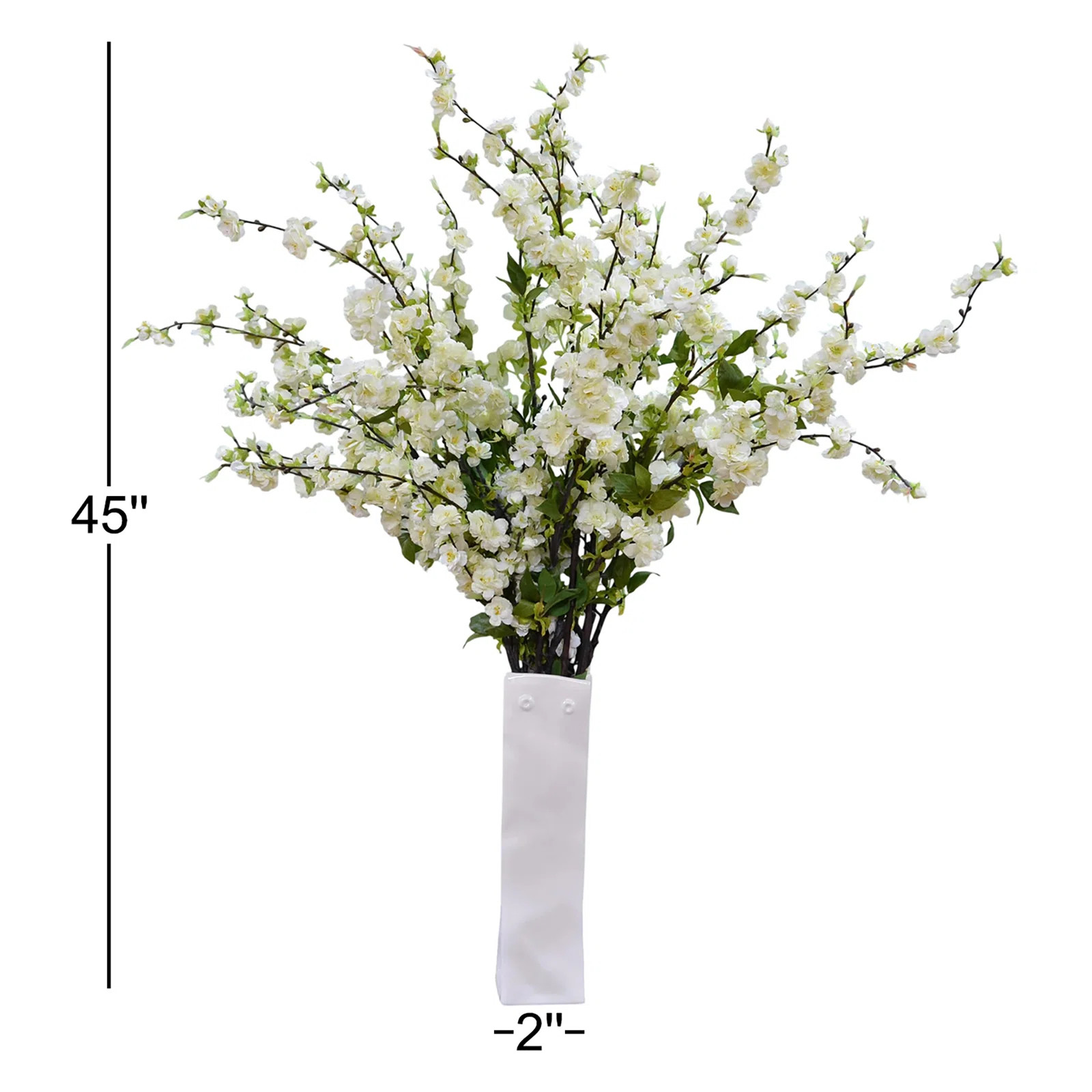 Cherry Blossom Arrangement (Set of 6) | Wayfair North America