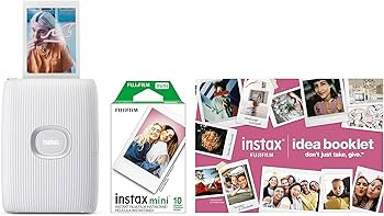 FUJIFILM Instax Mini Link 2 Smartphone Printer Bundle 2025 - Clay White | Amazon (US)