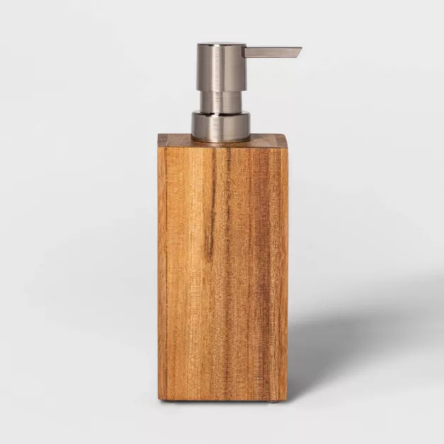 Medium Acacia Soap Pump Natural - Threshold™ | Target