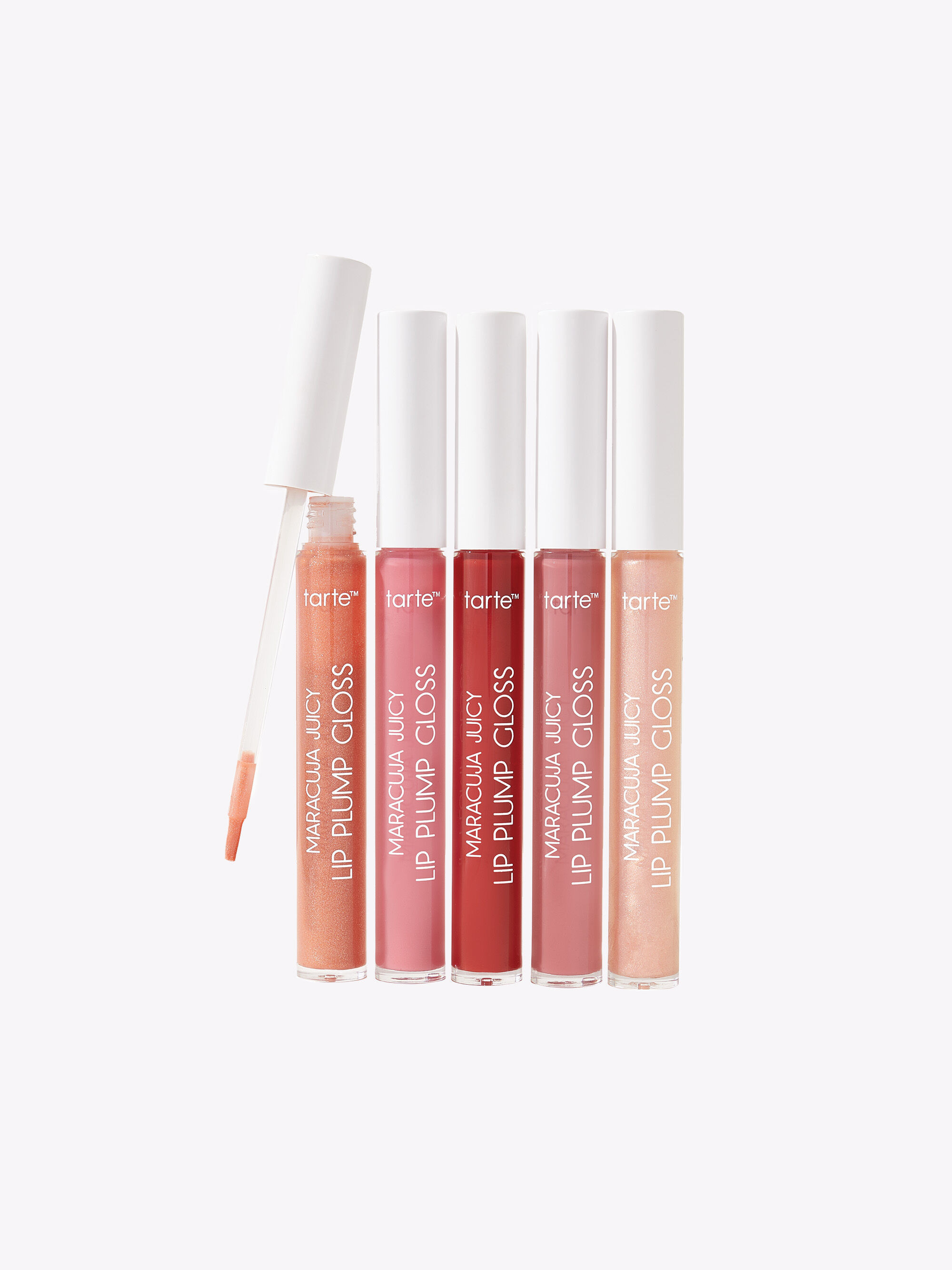 maracuja juicy lip plump gloss 5 piece set | tarte cosmetics (Global)