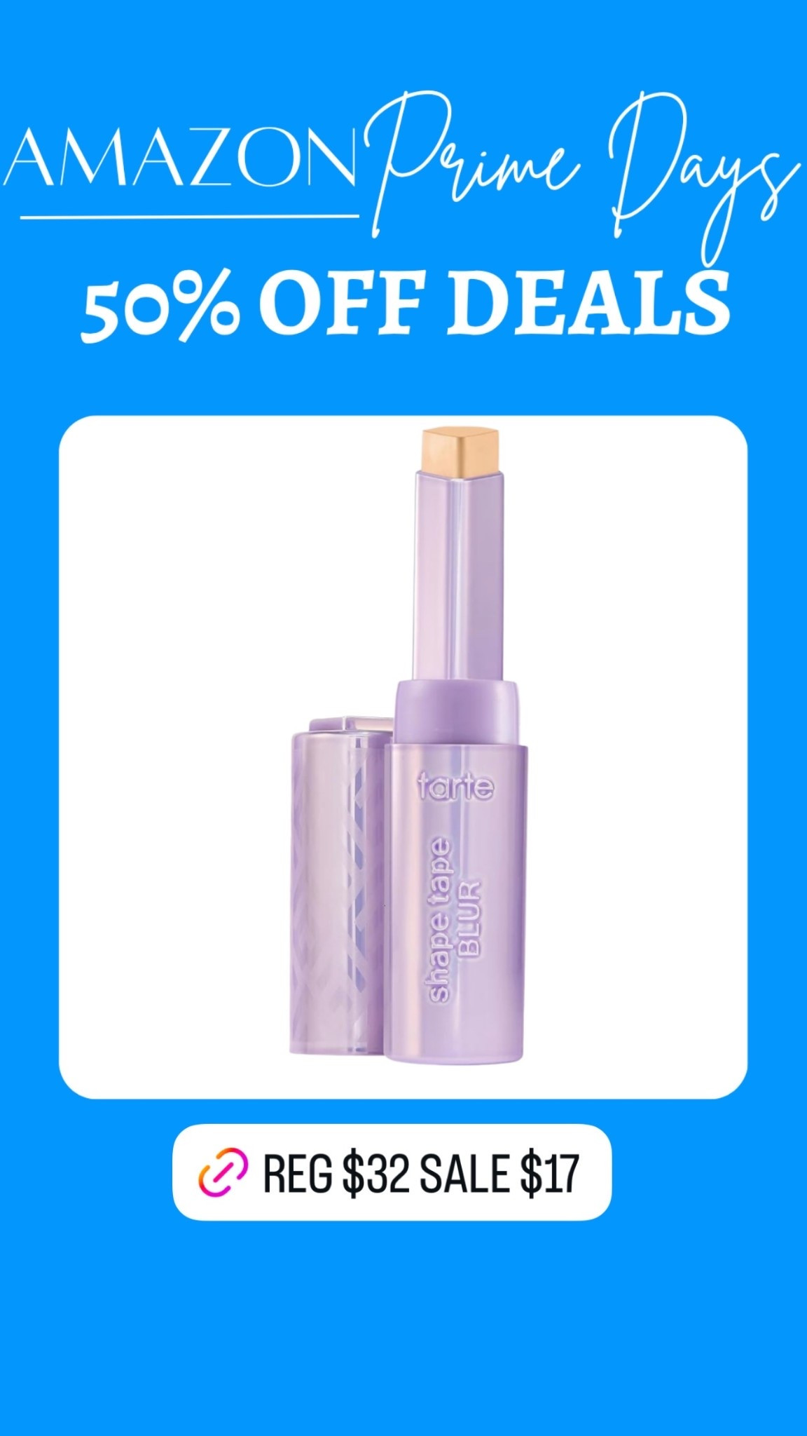 Tarte concealer on sale for Amazon prime days! 






@tartecosmetics00 
#amazonprimeday
Beauty finds

#LTKSaleAlert #LTKBeauty #LTKgrwm