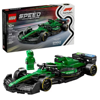 LEGO Speed Champions Aston Martin Aramco F1 AMR24 Race Car Building Toy 77245 | Target