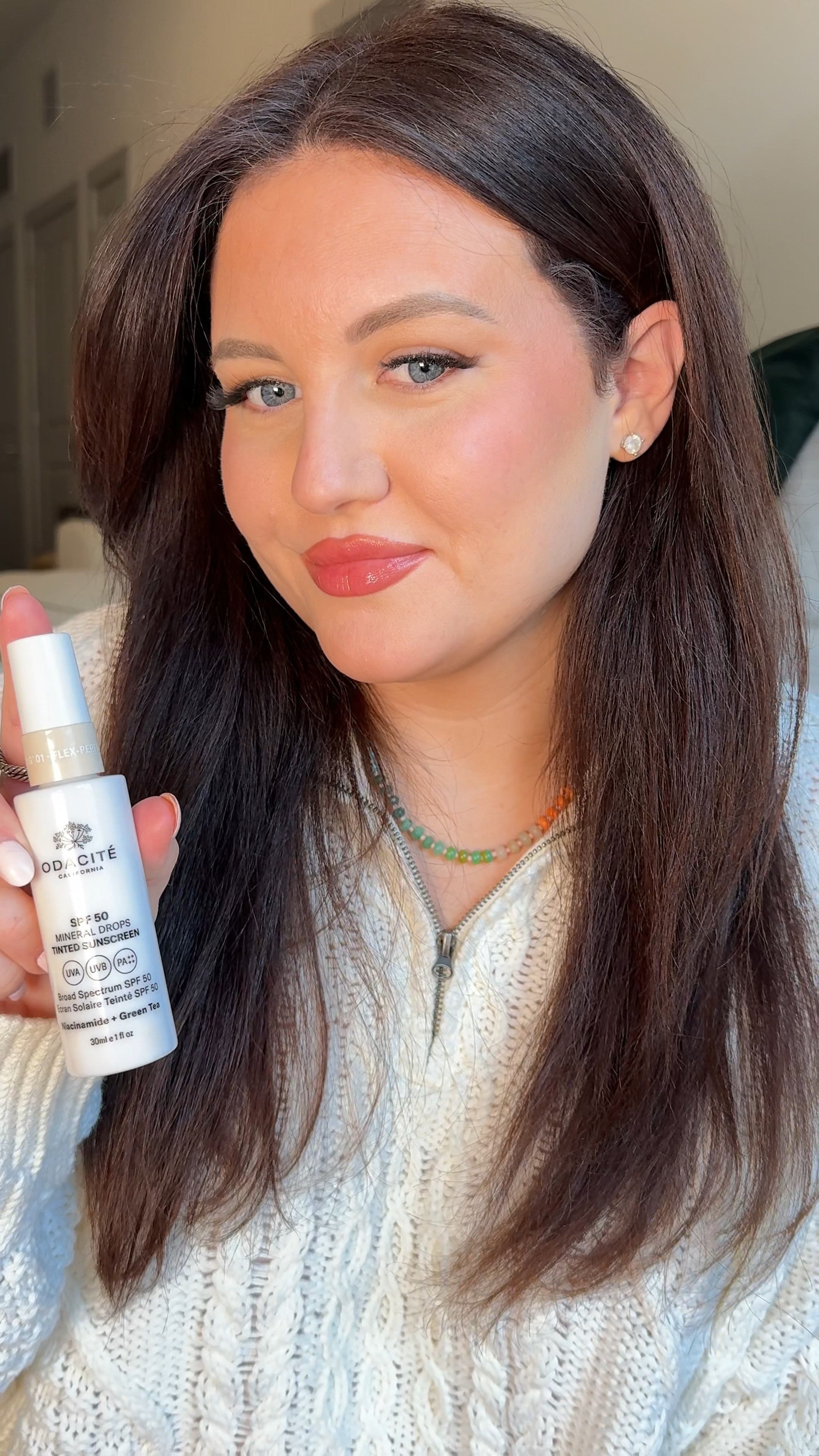 My review of the derm-tested Tinted SPF 50 Mineral Drops from Odacité🤍

‘This triple-action Tinted SPF 50 UVA/UVB non-nano mineral sunscreen performs like skincare, protects like sun care, and perfects with natural, complexion-correcting coverage. Available in 7 Flex-Perfecting® Shades that utilize unique color-adapting pigments to flex to your skin tone.’

🤍Best for all skin types
🤍Targets aging effects of the sun, uneven skin tone, dark spots, dullness, and redness.

@odacite
#odacitepartne 

#LTKBeauty #LTKFitness #LTKWatchNow