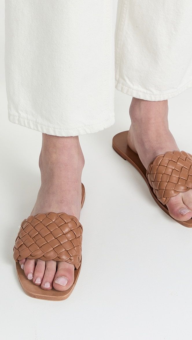 Loeffler Randall
                
            

    Woven Leather Plank Sandals | Shopbop