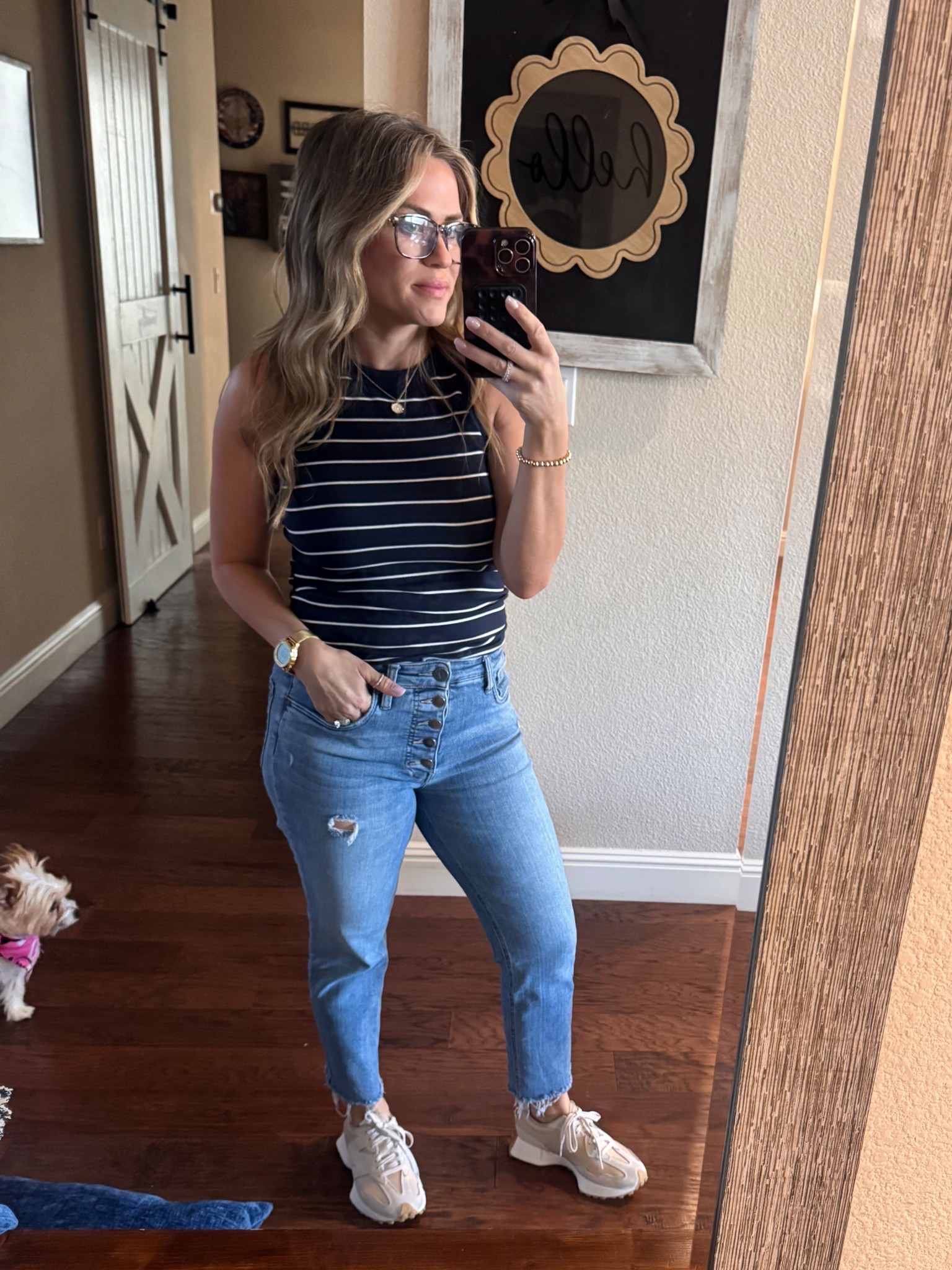 Mom fit of the day 👌😜
Free assembly tanks from @walmart are sooooo good! 

#LTKgrwm #LTKActive #LTKmomlife