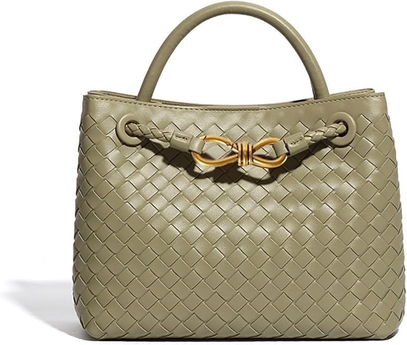 Woven Hobo Bags for Women Tote Bag, Woven Leather Shoulder Crossbody Bag Satchel Bag Woven Handba... | Amazon (US)