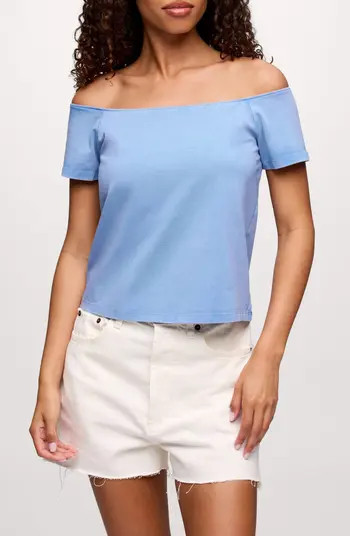 nuuds Ease Off the Shoulder Top | Nordstrom | Nordstrom