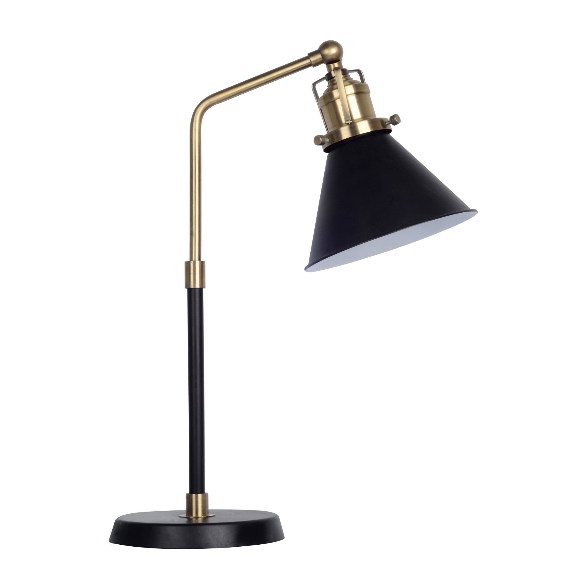 Better Homes & Gardens Black/Gold Desk Lamp | Walmart (US)