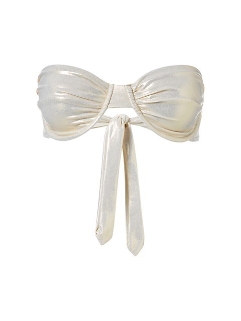 Melissa Odabash Barbados Bandeau Bikini Top | Saks Fifth Avenue