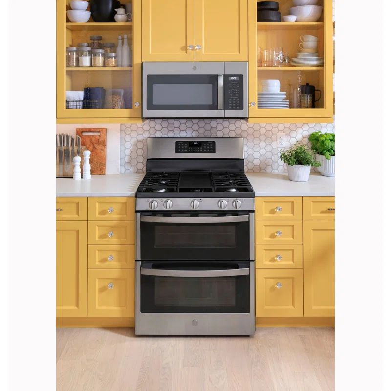 30" 6.8 cu.ft. Freestanding Gas Range with Griddle | Wayfair Professional