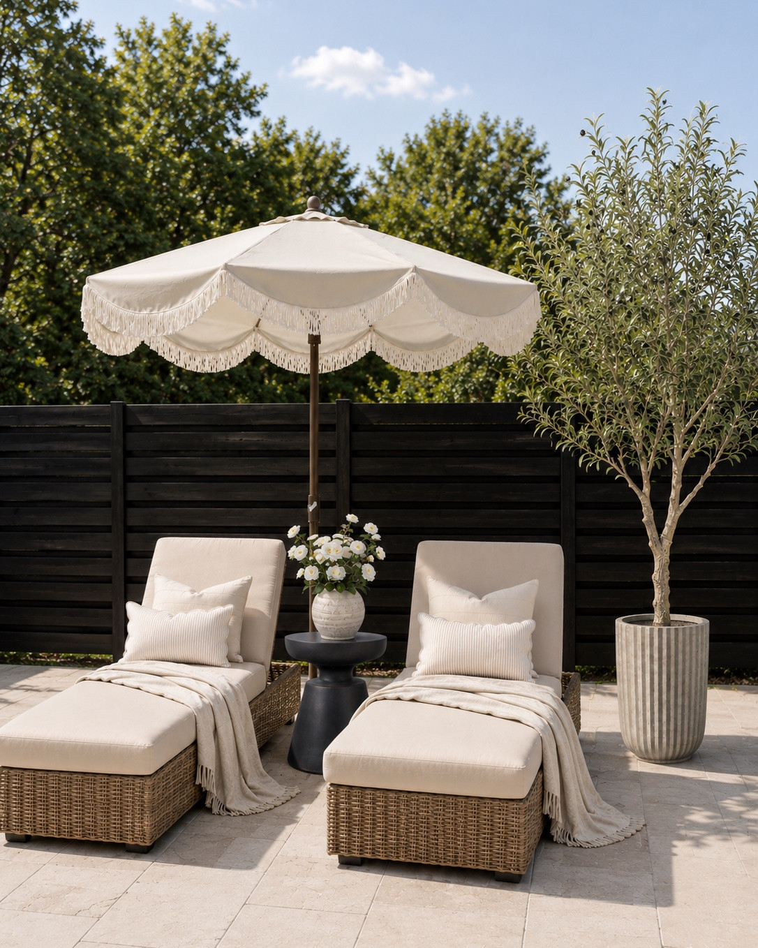 On Sale Amazon UV Resistant Olive Tree

Follow @farmtotablecreations on Instagram for more outdoor styling inspiration and elevated home finds 🤍

This UV-resistant outdoor olive tree instantly gives your patio that luxury designer look without the upkeep of a real tree. I paired it with a tall ribbed planter for an elevated, resort-inspired outdoor vibe that feels both cozy and refined. Perfect for patios, porches, pool areas, and outdoor lounging spaces this season.

#outdoorolivetree #patiodecor #outdoorliving #outdoorplanters #backyardstyle

outdoor olive tree | uv resistant tree | faux olive tree | patio styling | outdoor patio decor | luxury patio | modern patio | backyard ideas | poolside decor | neutral outdoor decor | woven chaise loungers | outdoor refresh | ribbed planter | designer patio finds | patio inspiration | outdoor entertaining | porch styling | patio furniture | resort style patio | outdoor decorating | amazon patio finds | summer patio ideas | olive tree decor | neutral backyard | exterior styling

#LTKSaleAlert #LTKHome #LTKSeasonal