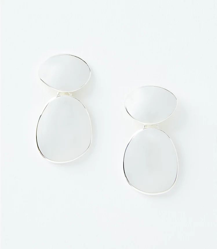 Geo Drop Earrings | LOFT