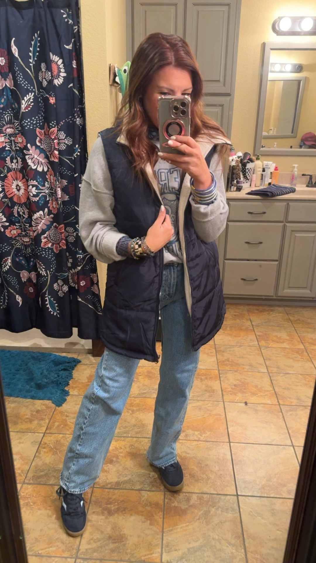Layered Casual Look! Fun long sleeves under a basic sweatshirt for some “pop!” 

Wearing size small in all. Size 27 in denim. 

5’4 , Small/Medium, 26/27, Size 2/4

#LTKStyleTip #LTKFindsUnder50 #LTKWatchNow