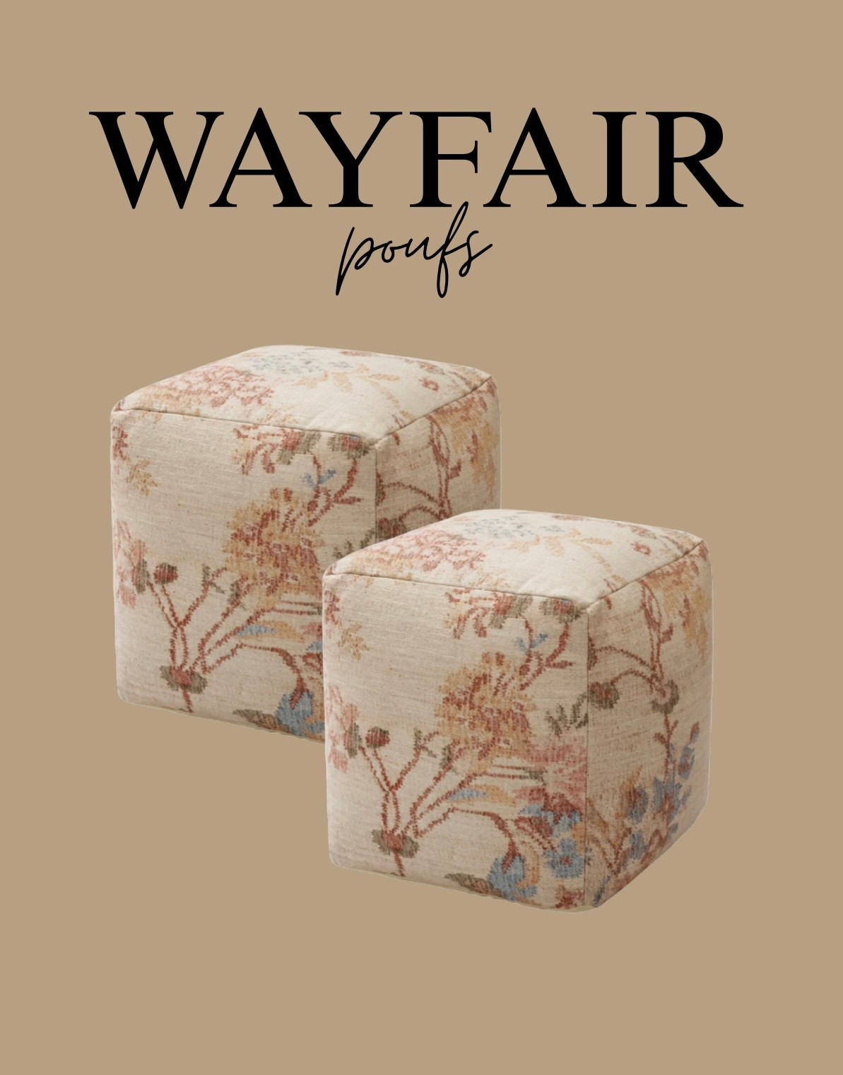 These floral poufs are gorgeous! 😍🤌🏼

Comes in several colors & under $100 each!

#LTKU #LTKSaleAlert #LTKHome