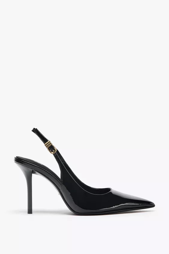 METAL BUCKLE HEELS | Zara UK