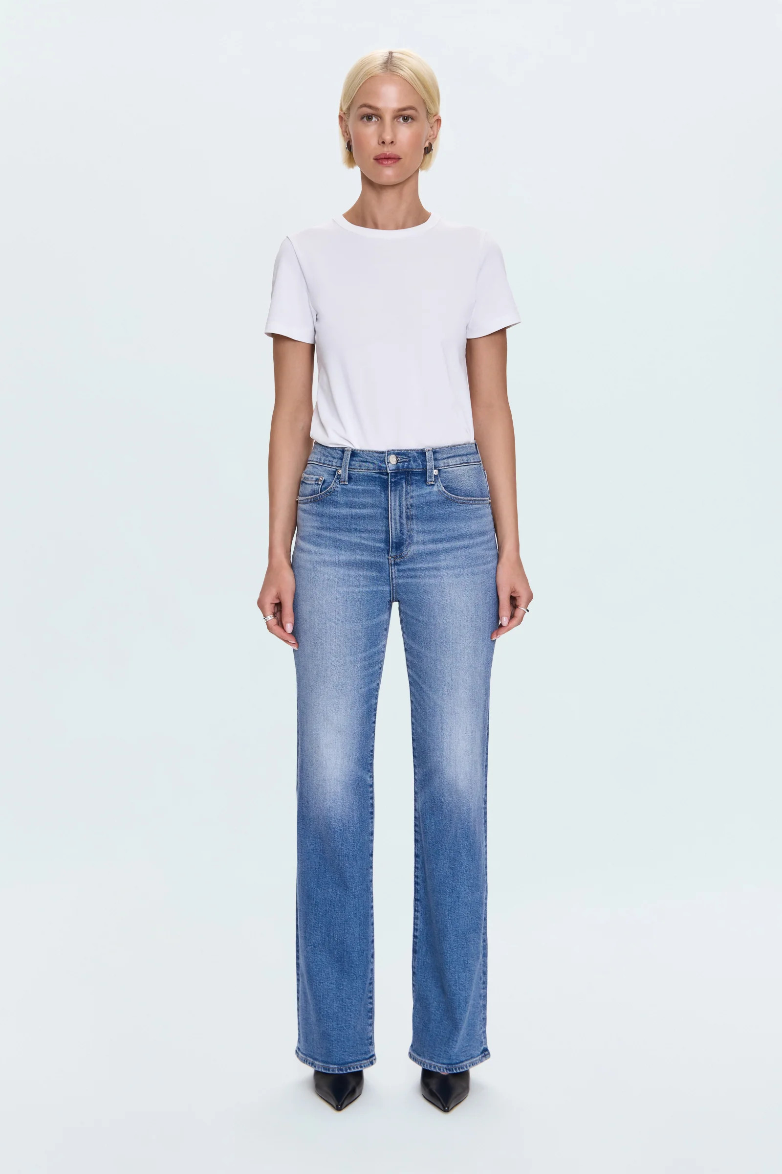 Evie High Rise Slim Boot - Illusion | Pistola Denim