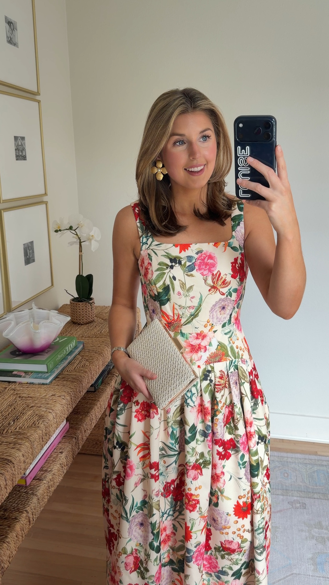 Perfect garden party black tie dress! Wearing a 2