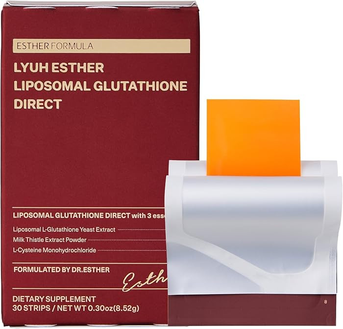 ESTHER FORMULA Liposomal Glutathione Strips (30 ct) - Glutathione Direct, Antioxidant Support, Sk... | Amazon (US)