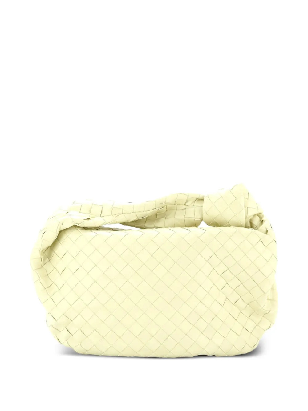 Bottega Veneta Pre-Owned BV Jodie Intrecciato Nappa Teen hobo bag - Yellow | Farfetch Global