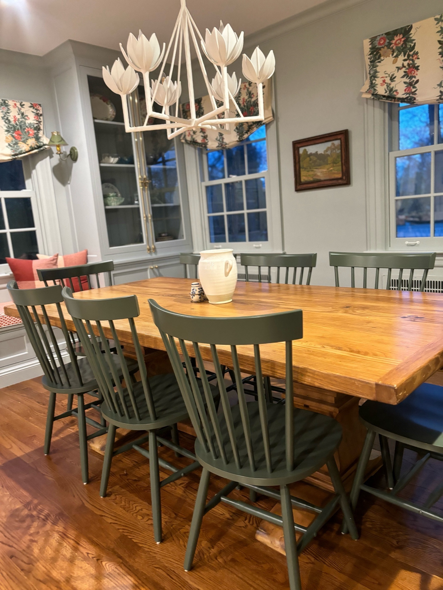 New Windsor style green dining chairs! So well priced. 

#LTKsalealert #LTKhome