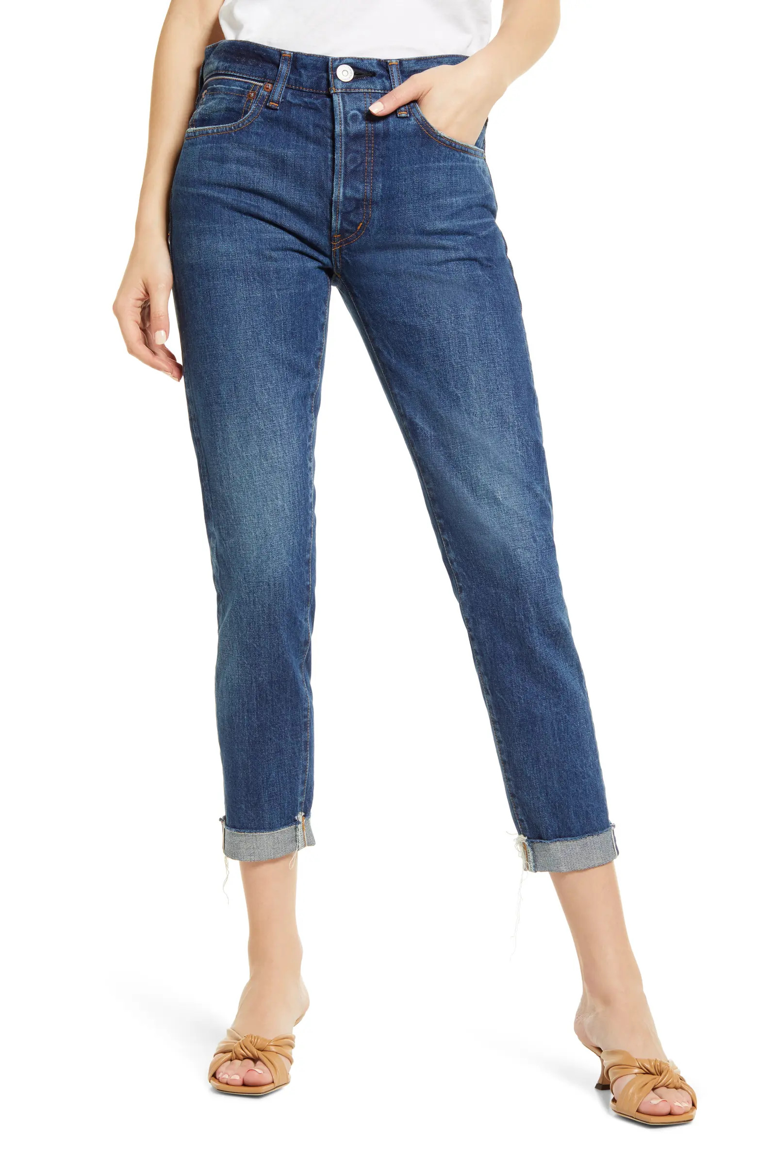 Wilbur High Waist Tapered Straight Leg Jeans | Nordstrom
