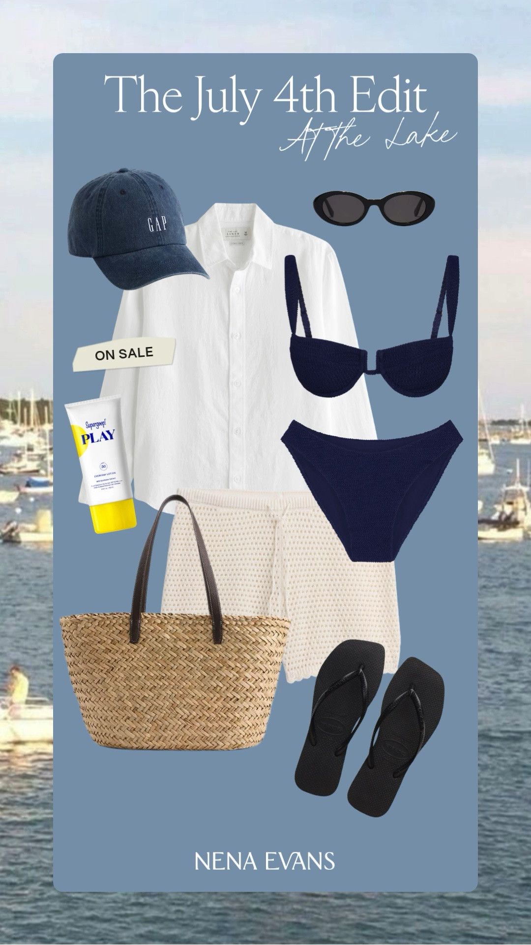 What to Wear: July 4th Outfit Inspo - At the Lake 🐟 20% OFF linen button down, 30% OFF crochet cover up shorts and 60% OFF straw tote bag - the perfect beach or pool bag

summer outfit, beach outfit, pool outfit, lake outfit, vacation outfit, mom outfit, postpartum outfit, swim, swimsuit, beach cover up, 4th of july outfit

#LTKSaleAlert
