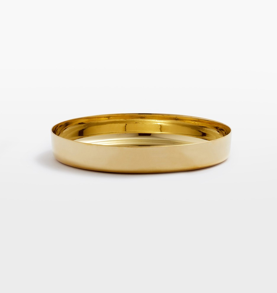 Spun Brass Tray

  Item #E2846 | Rejuvenation