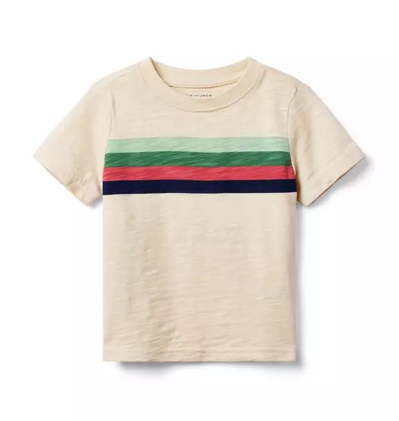 Stripe Slub Tee | Janie and Jack