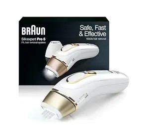 Braun IPL at Home Laser Hair Removal for Women and Men, Silk Expert Pro 5 PL5137 with Venus Swirl... | Amazon (US)