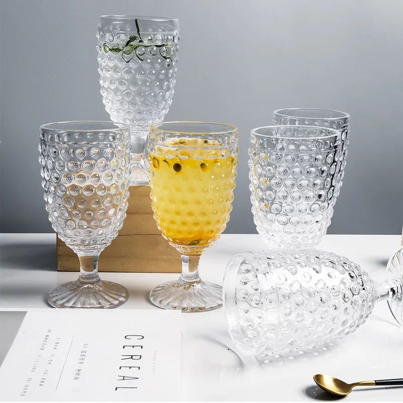 Darvone 13 oz. Glass Goblet (Set of 6) | Wayfair North America
