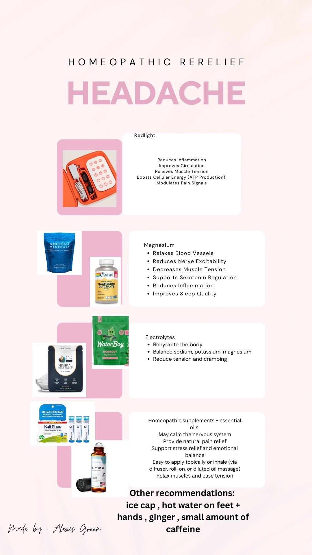 Homeopathic headaches relieve 