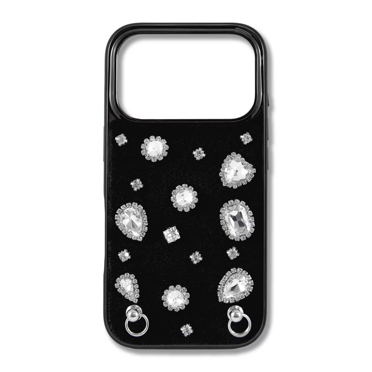 Hello Lux iPhone Air Gemstone Phone Case Black Velvet | Target