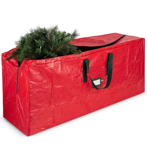 Zober Large Christmas Tree Storage Bag - 48 x 20 x 15 in. - For Un-Assembled Trees up to 7? Tall ... | Walmart (US)