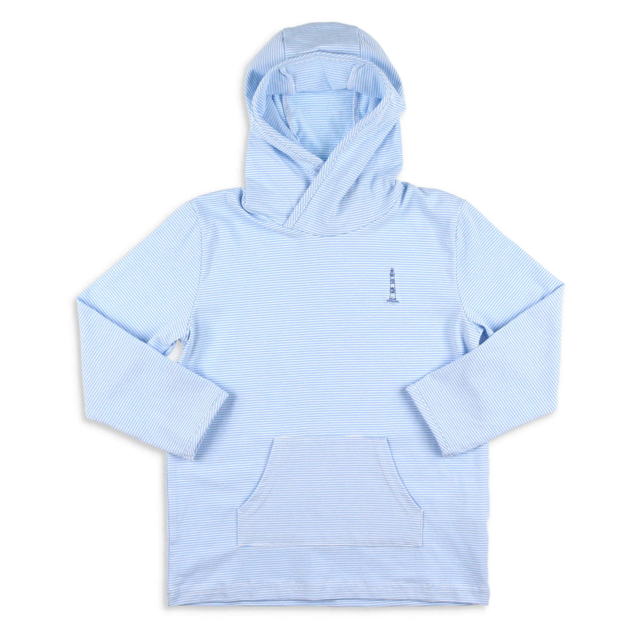 Boys Avery Stripe Lightweight Hoodie - Shrimp and Grits Kids | Shrimp and Grits Kids