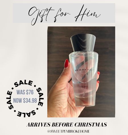 Men’s Burberry Touch is on sale! 60% OFF! Arrives before Christmas. One of my favorites. Smells amazing! #burberry #menscologne #cologne #sale #giftsforhim #mensgifts #lastminute 

#LTKmens #LTKsalealert #LTKGiftGuide