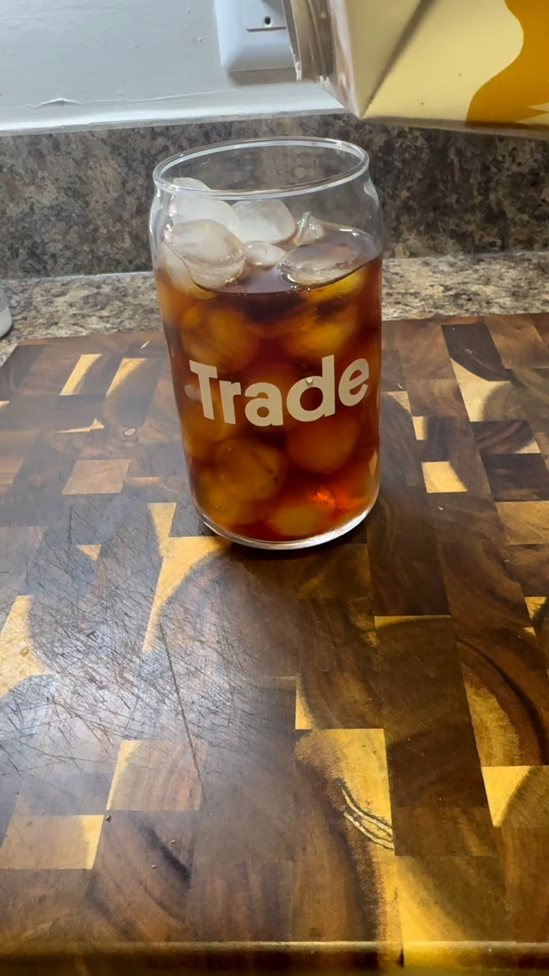Cold brew coffee with Trade Co cold brew kit 