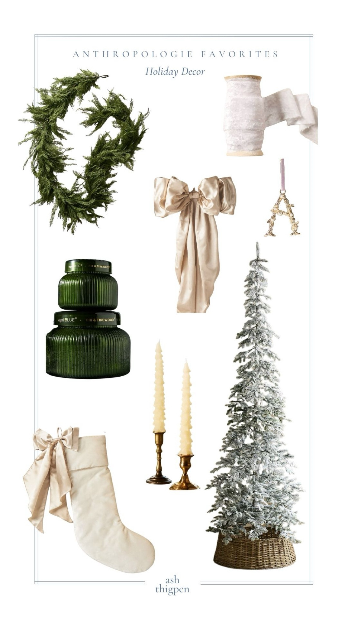 Anthropologie Favs // Holiday Decor

#LTKHome #LTKSeasonal