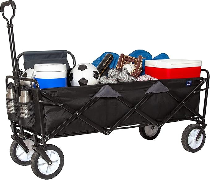 MacSports WTCX-100 Mac Sports Extended Wagon Bag & Storage, Long, Black | Amazon (US)