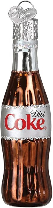 Old World Christmas Gumdrops Mini Diet Coke Bottle Glass Blown Ornament for Christmas Tree, Handc... | Amazon (US)