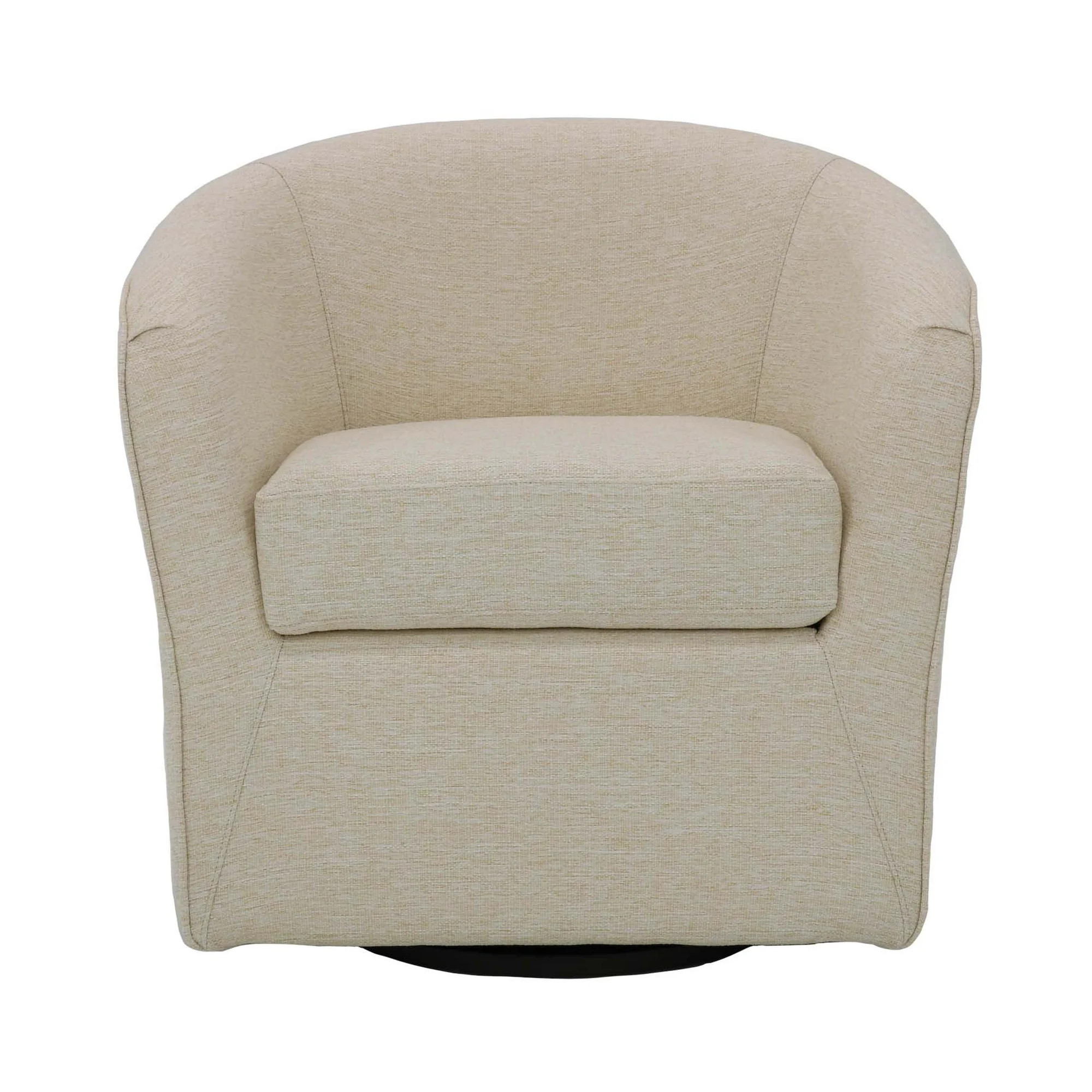 Mainstays Miles Swivel Accent Chair, Zeus Sand | Walmart (US)